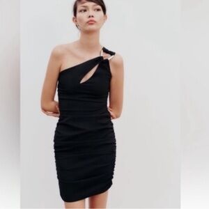 zara black one shoulder ruffle dress Zara Black One Shoulder Dresses for Women on Sale up to 90% Off: Poshmark